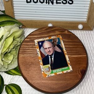 Dick Cheney Secretary of Defense 1991 Topps Desert Storm Trading Cards #3